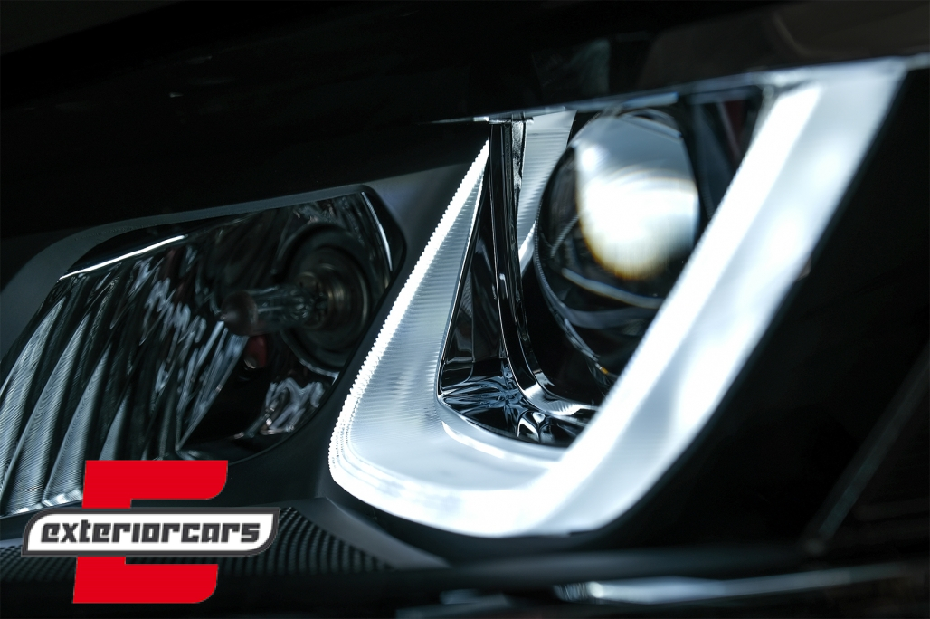 Prednja svjetla 3D LED DRL SEQ žmigavci R-line dizajn / VW Golf 7 VII (2012-2017) - Slika 18