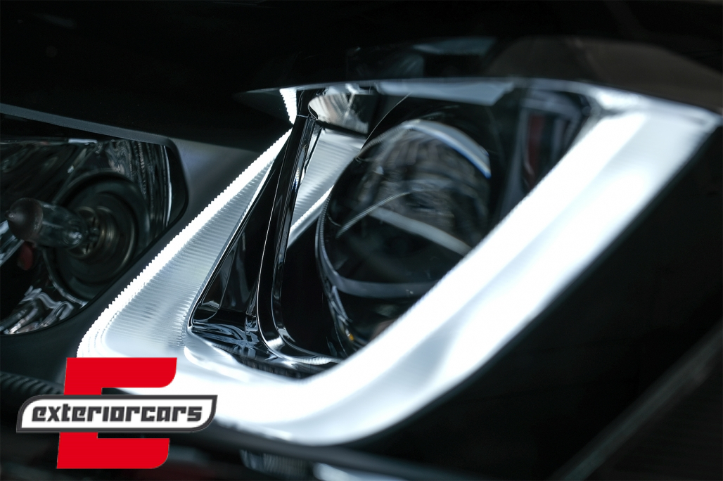 Prednja svjetla 3D LED DRL SEQ žmigavci R-line dizajn / VW Golf 7 VII (2012-2017) - Slika 19