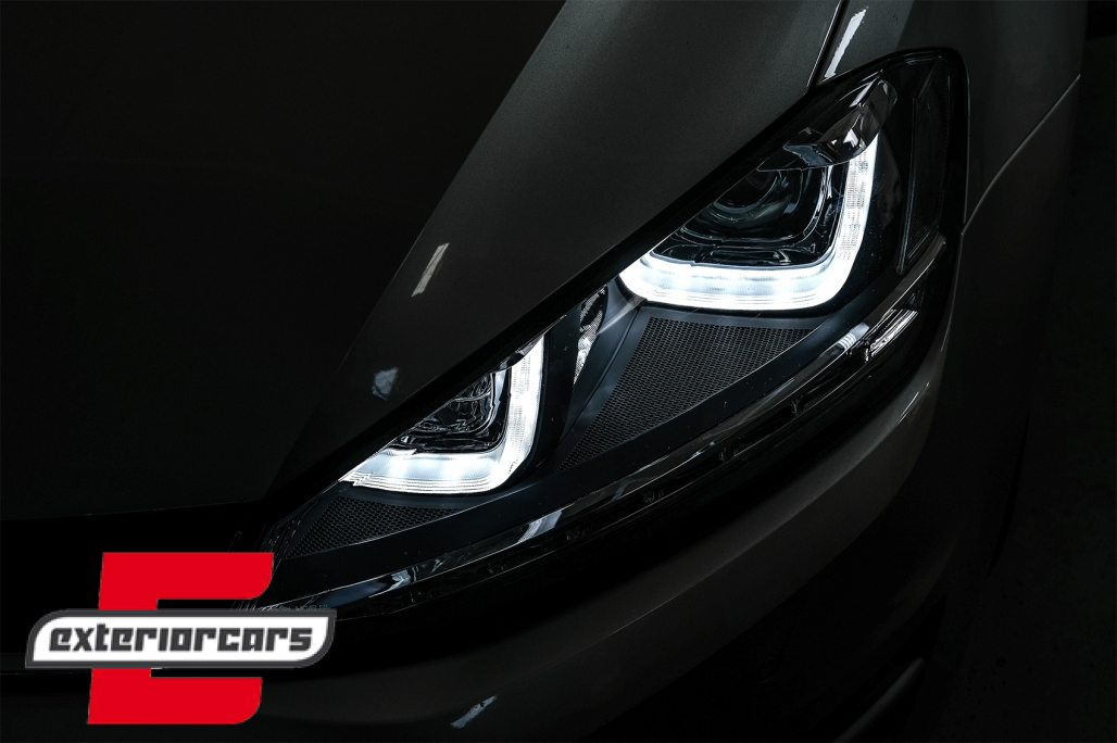 Prednja svjetla 3D LED DRL SEQ žmigavci R-line dizajn / VW Golf 7 VII (2012-2017) - Slika 21