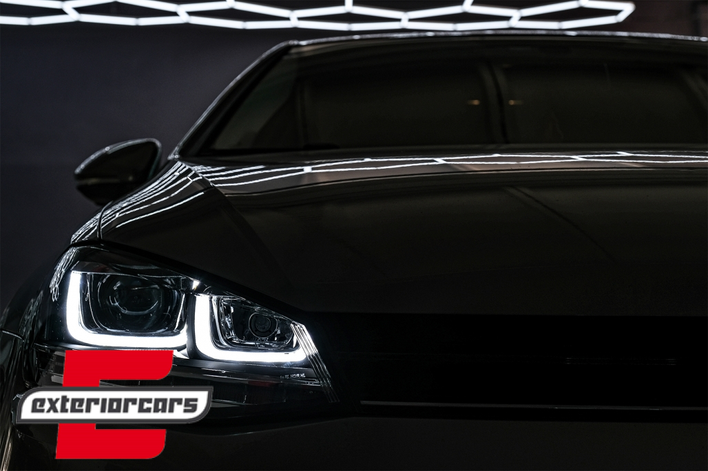 Prednja svjetla 3D LED DRL SEQ žmigavci R-line dizajn / VW Golf 7 VII (2012-2017) - Slika 23