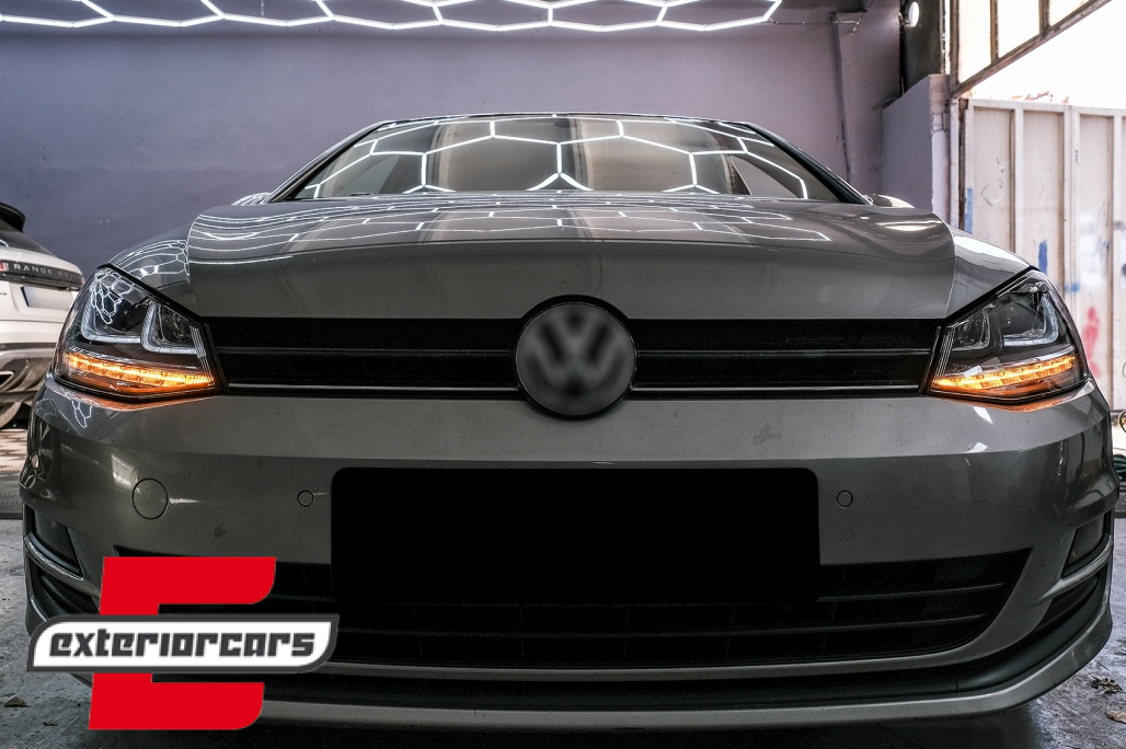 Prednja svjetla 3D LED DRL SEQ žmigavci R-line dizajn / VW Golf 7 VII (2012-2017) - Slika 32