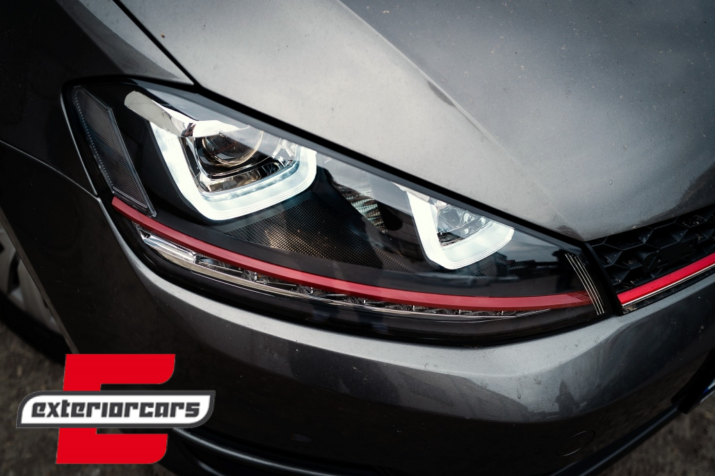 Prednja svjetla 3D LED DRL SEQ žmigavci GTI dizajn / VW Golf 7 VII (2012-2017) - Slika 13