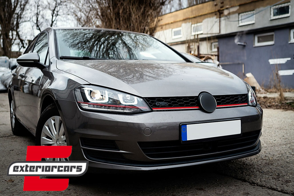 Prednja svjetla 3D LED DRL SEQ žmigavci GTI dizajn / VW Golf 7 VII (2012-2017) - Slika 15