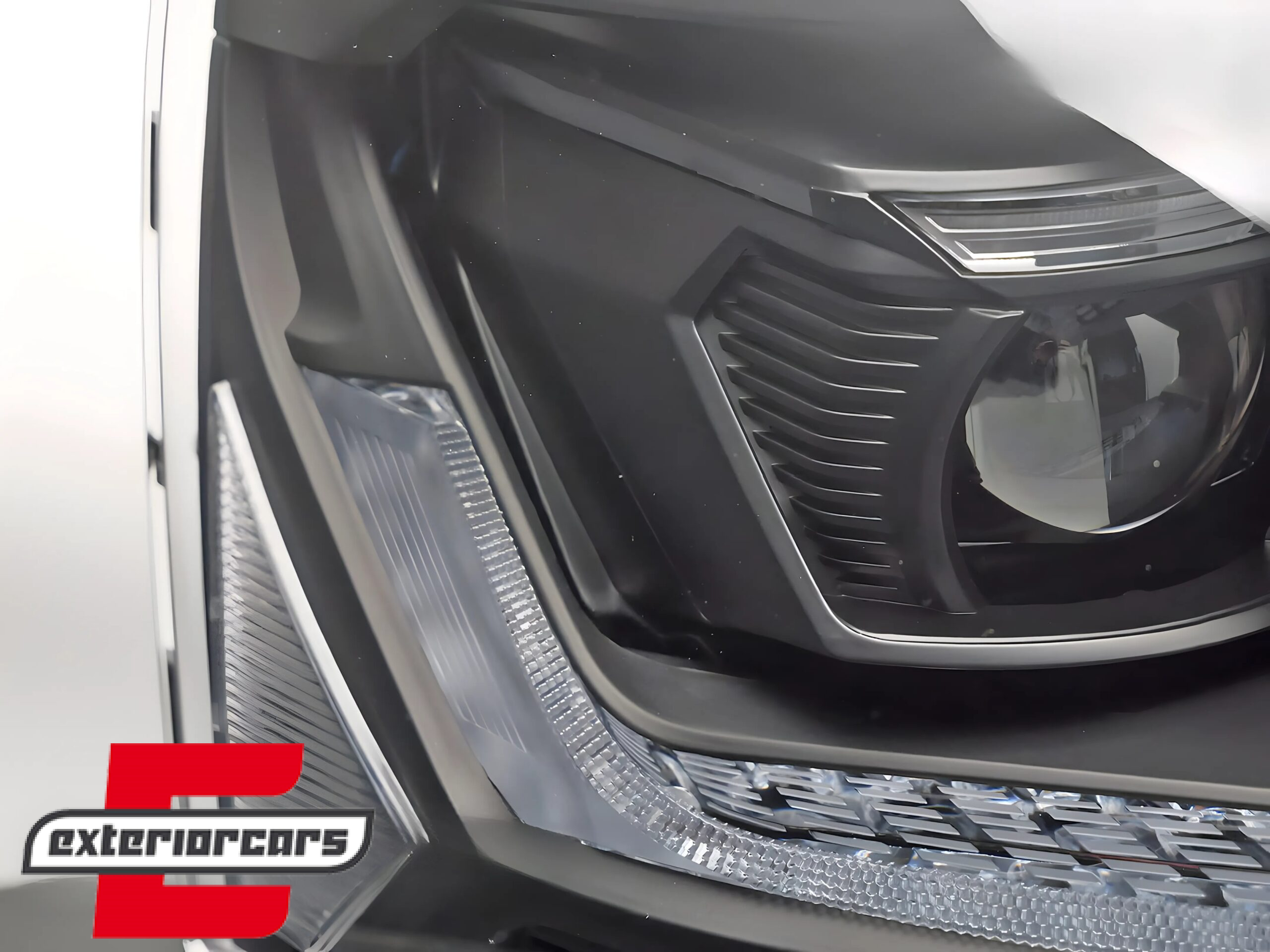 Full LED prednja svjetla SEQ žmigavci (crna) / VW Transporter Caravelle Multivan T5.1 Facelift (2010-2015) - Slika 3