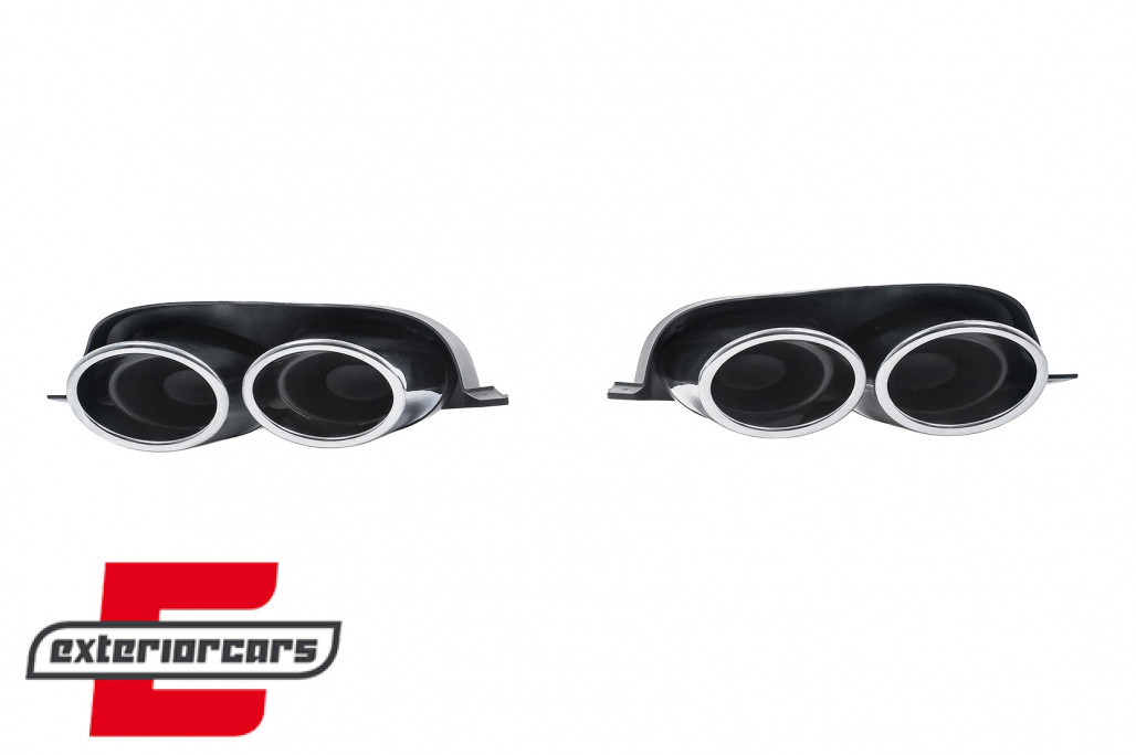 Nastavci auspuha R dizajn (chrome) / VW Golf 7 7.5 (2012-2020)