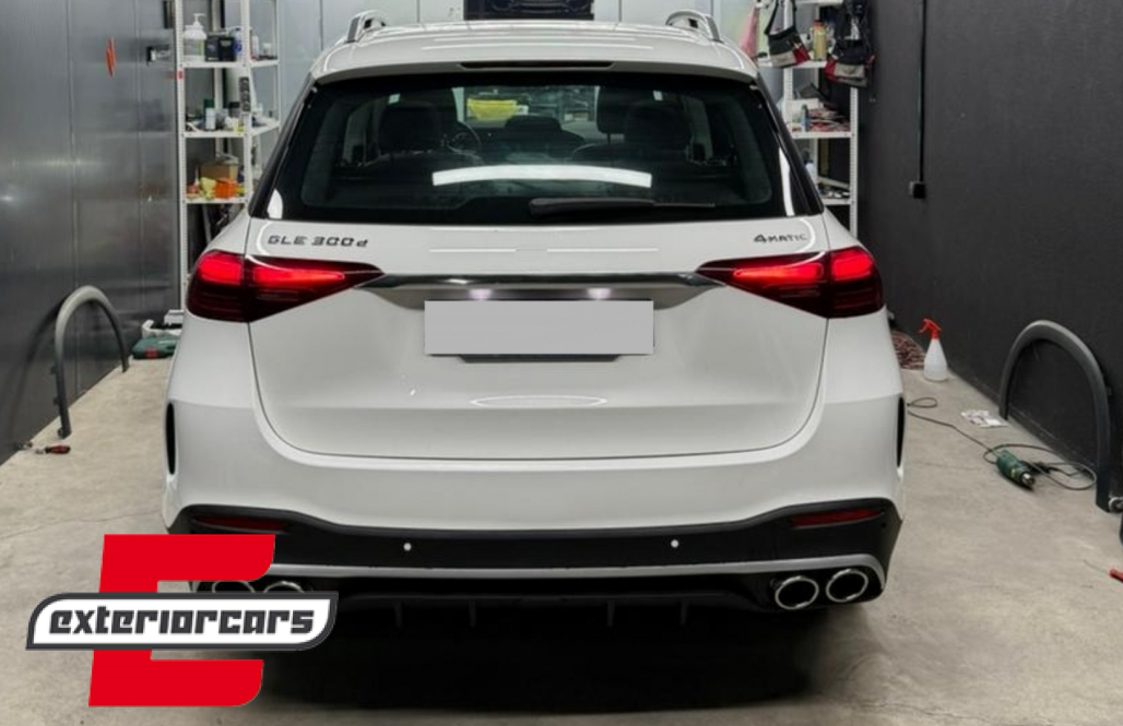 Nastavci auspuha AMG dizajn (chrome) / Mercedes GLE W167 GLE Coupe C167 AMG GT 4-vrata X290 - Slika 6