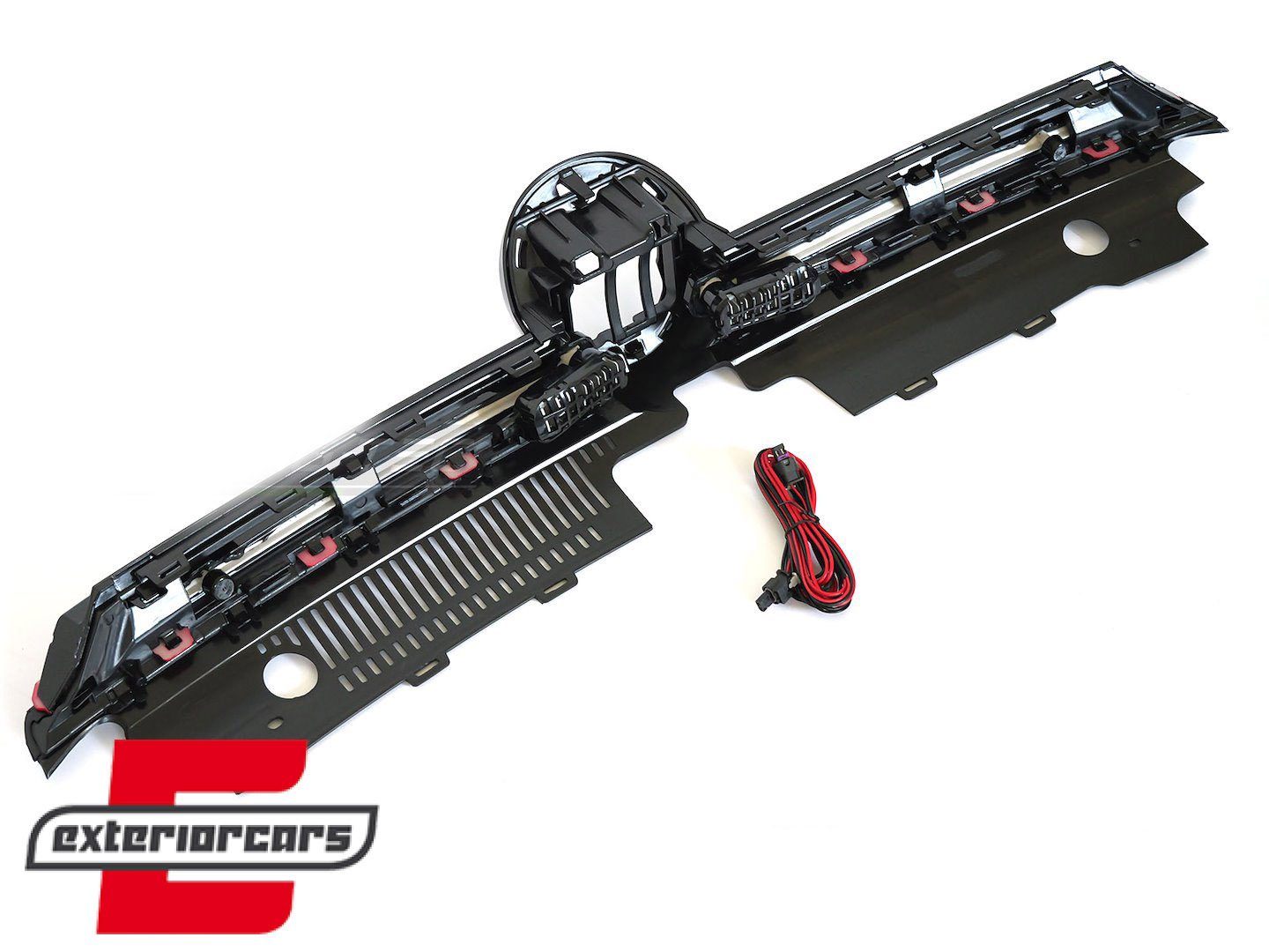 Prednja maska GTI dizajn sa LED (piano crna) / VW Golf 8 (2020-2024) - Slika 6