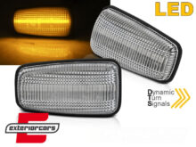 Bočni žmigavci LED SEQ (bijela) / CITROEN Saxo Berlingo Xsara Xantia Jumpy Evasion PEUGEOT 406