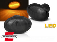 Bočni žmigavci LED (smoke) / Fiat 500 (2007-2015) Ford KA (2008-2016) Lancia Ypsilon (2003-2011)