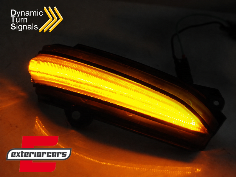 Žmigavci u retrovizoru LED SEQ (smoke) / Ford Mondeo Mk5 (2014-2018) Fusion (2014-2018) - Slika 2