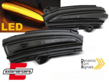 Žmigavci u retrovizoru LED SEQ (smoke) / Ford Mondeo Mk5 (2014-2018) Fusion (2014-2018)