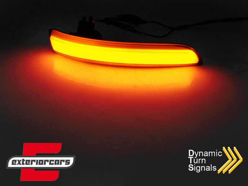 Žmigavci u retrovizoru LED SEQ (smoke) / Ford Kuga II (2013-2016) Escape III (2012-2016) Ecosport (2014-2017) - Slika 2