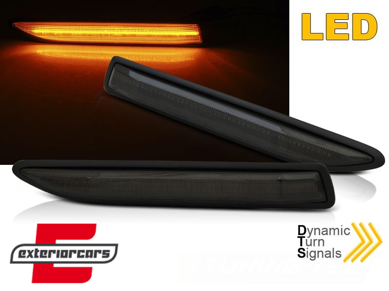 Bočni žmigavci LED SEQ (smoke) / Ford Mondeo Mk4 (2007-2014)