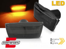 Bočni žmigavci LED SEQ (smoke) / OPEL Astra H Corsa D Insignia Zafira B