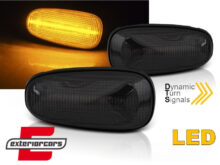 Bočni žmigavci LED SEQ (smoke) / Opel Astra G (1997-2004) Frontera B (2001-2004) Zafira A (1999-2005)