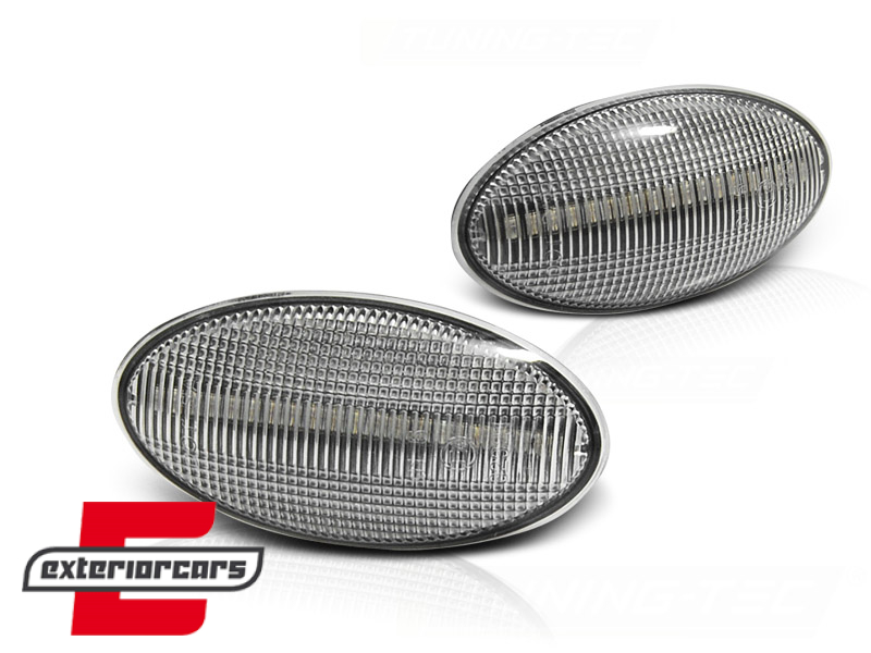 Bočni žmigavci LED SEQ (bijela) / SUZUKI Grand Vitara Jimny Splas Swift SX4 OPEL Agila FIAT Sedici - Slika 2