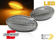 Bočni žmigavci LED SEQ (bijela) / SUZUKI Grand Vitara Jimny Splas Swift SX4 OPEL Agila FIAT Sedici