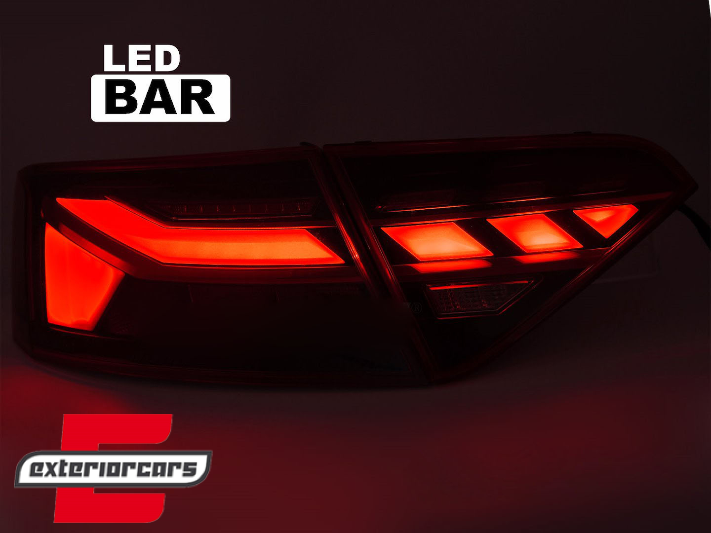 Full LED stražnja svjetla SEQ žmigavci LedBar dizajn / Audi A5 8T Facelift (2012-2016) - Slika 4