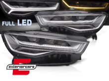 Full LED prednja svjetla SEQ žmigavci Facelift Matrix dizajn / Audi A6 4G C7 (2011-2018)