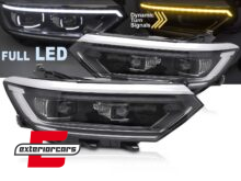 Full LED prednja svjetla SEQ žmigavci Facelift 2020 look / VW Passat B8 3G (2014-2019)