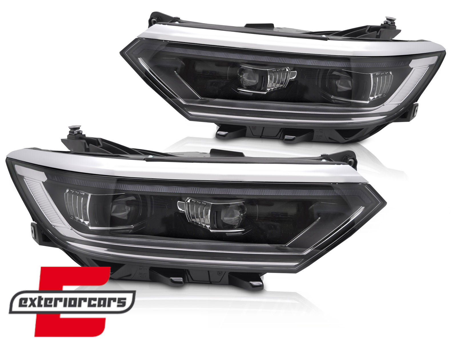 Full LED prednja svjetla SEQ žmigavci Facelift 2020 look / VW Passat B8 3G (2014-2019) - Slika 2