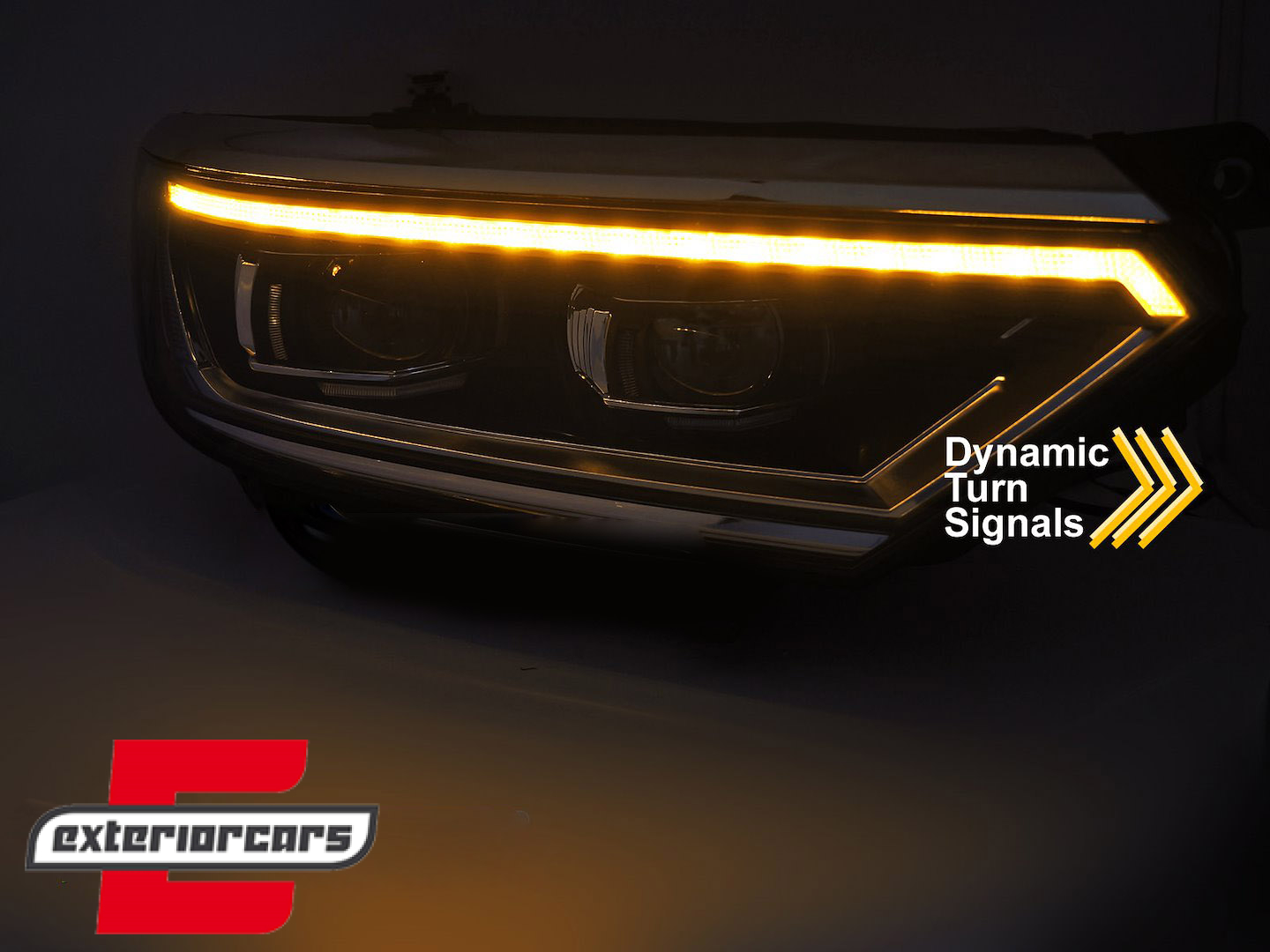 Full LED prednja svjetla SEQ žmigavci Facelift 2020 look / VW Passat B8 3G (2014-2019) - Slika 4