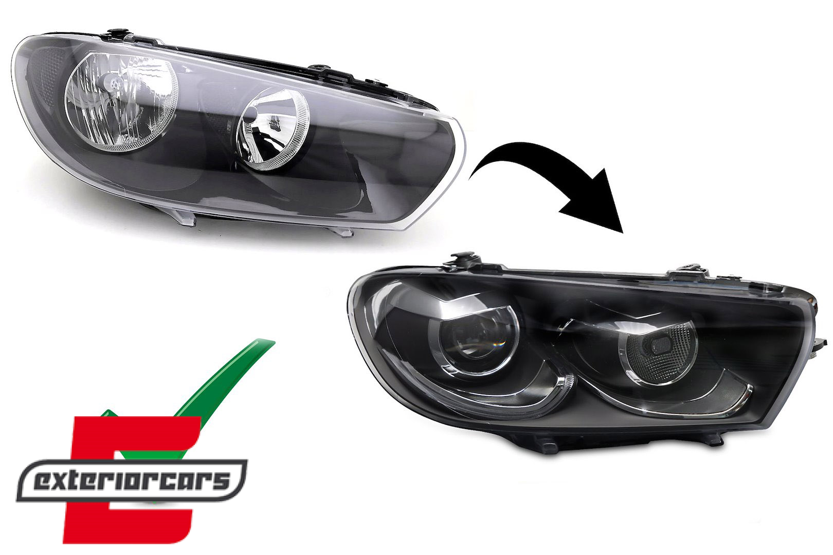 Full LED prednja svjetla SEQ žmigavci / VW Scirocco (2008-08.2014) - Slika 6
