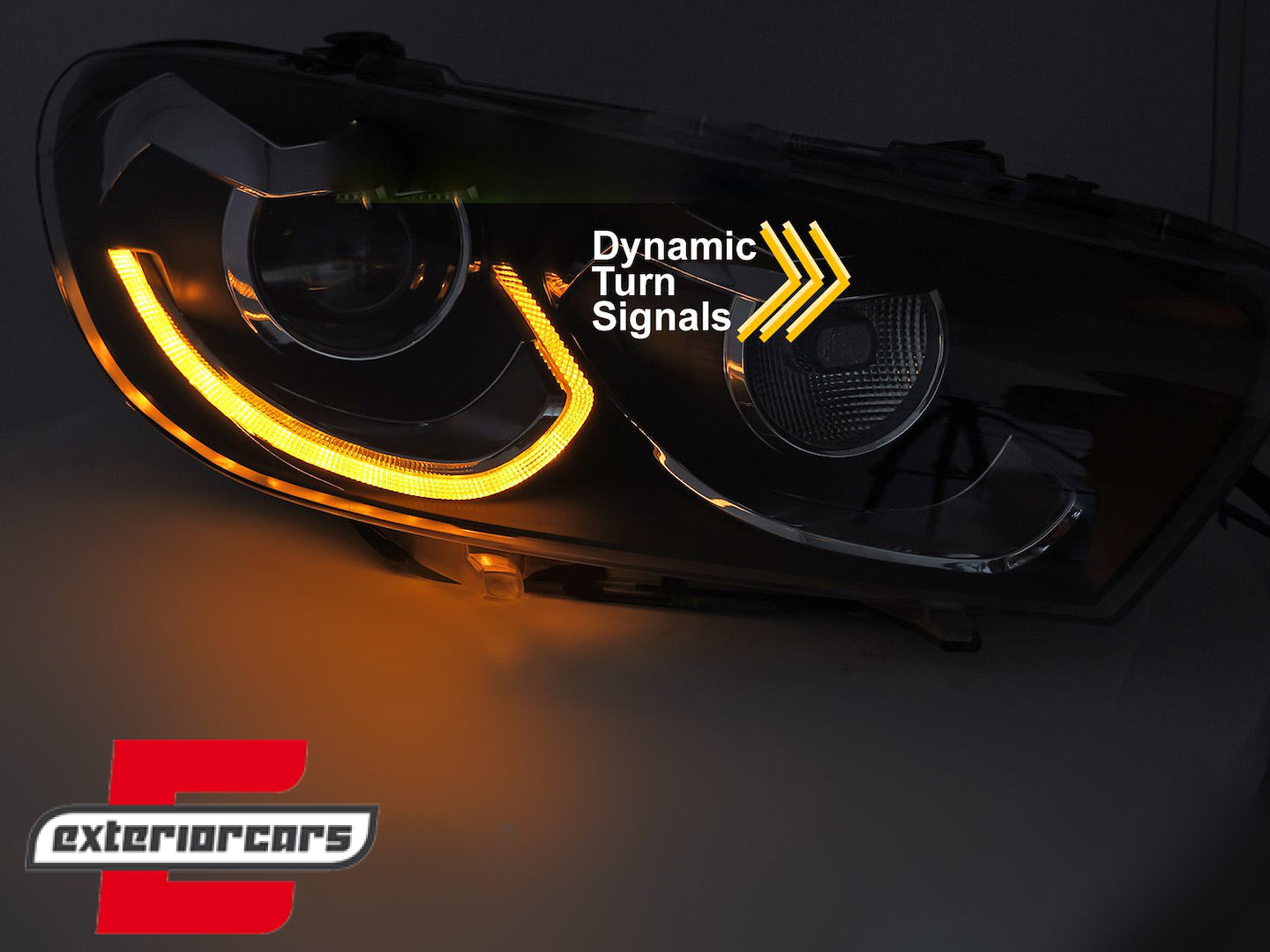 Full LED prednja svjetla SEQ žmigavci / VW Scirocco (2008-08.2014) - Slika 4