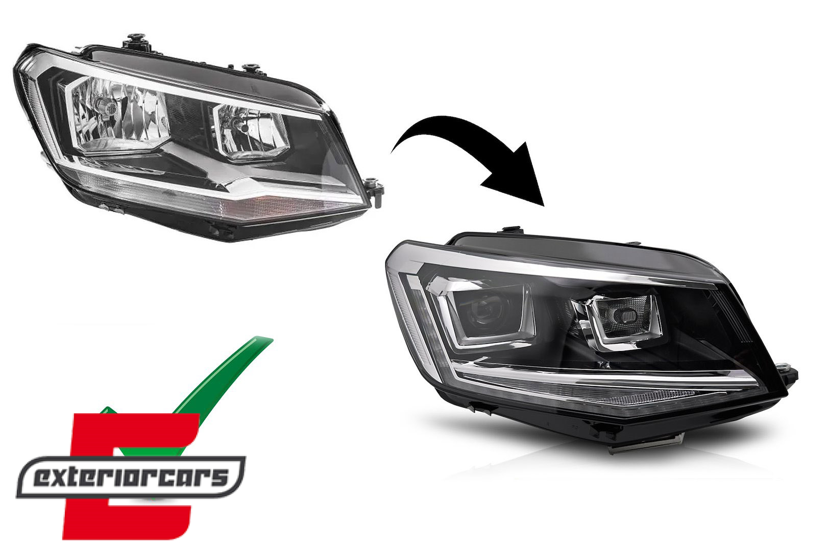 Full LED prednja svjetla SEQ žmigavci / VW Caddy IV (2015-2020) - Slika 6