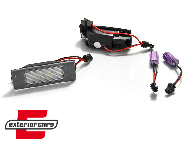 LED svjetla registarske pločice / Nissan VW Toyota Lancia Fiat Mercedes Benz - Slika 3