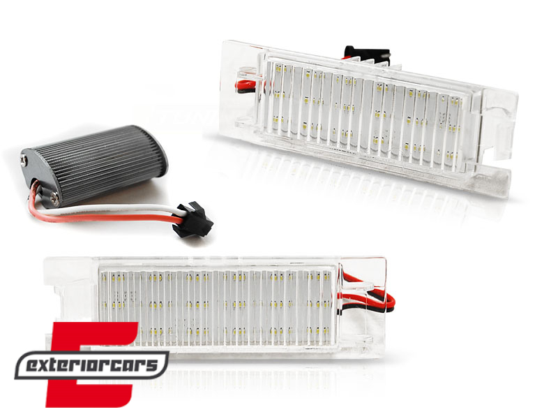 LED svjetla registarske pločice / Opel Corsa (2000-2011) Astra (2004-2012) Insignia (2008-2012) Meriva (2003-2010) Vectra (2002-2008) Zafira (2005-2014) Tigra TwinTop (2004-2010) - Slika 2