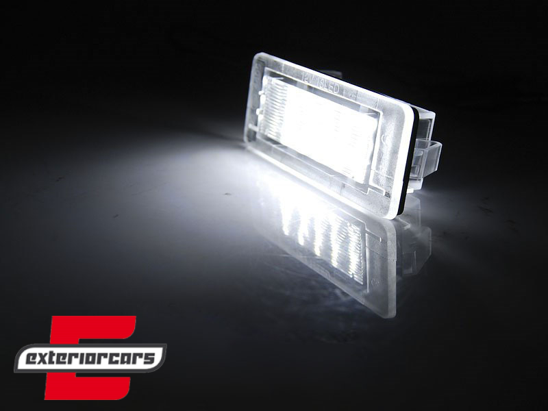 LED svjetla registarske pločice / Renault Espace (2003-2010) Scenic (2003-2009) Laguna (2001-2007) Dacia Duster (2010-2015) Lodgy (2012-2020) Logan MCV (2013-2020) - Slika 3