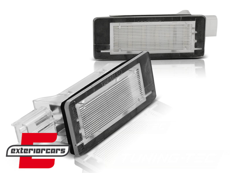 LED svjetla registarske pločice / Renault Espace (2003-2010) Scenic (2003-2009) Laguna (2001-2007) Dacia Duster (2010-2015) Lodgy (2012-2020) Logan MCV (2013-2020) - Slika 2