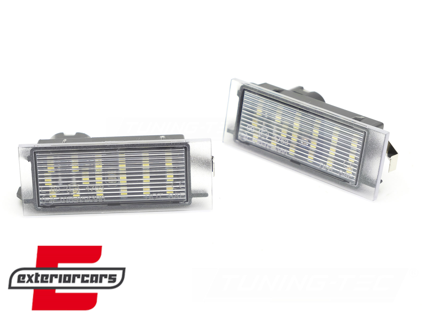 LED svjetla registarske pločice / Renault Clio (2005-2012) Laguna II (2001-2007) Master II (1997-2010) Megane II (2002-2009) Opel Movano (1998-2010) Nissan Interstar (2001-2010) - Slika 2