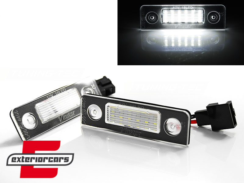 LED svjetla registarske pločice / Škoda Octavia II (2009-2012) Roomster (2006-2009)