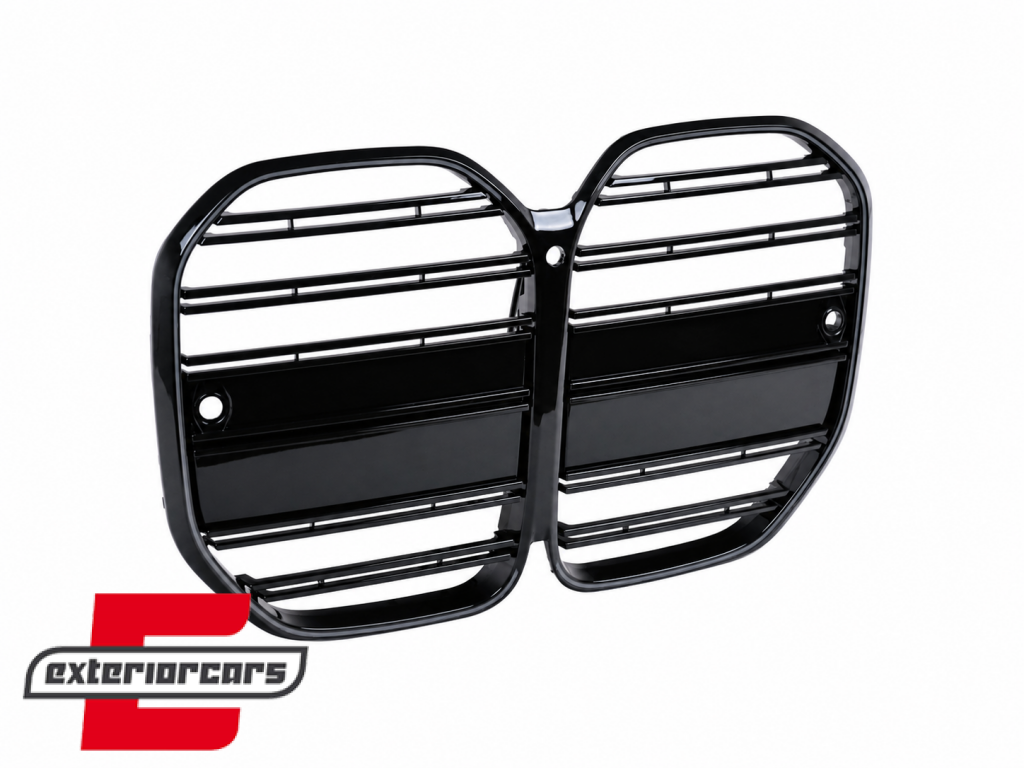Prednja maska M4 dizajn + LED (piano crna) / BMW serije 4 G22 G23 (2020-2027) - Slika 4