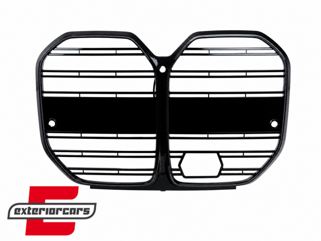 Prednja maska M4 dizajn + LED (piano crna) / BMW serije 4 G26 Gran Coupe (2021-2026) - Slika 2