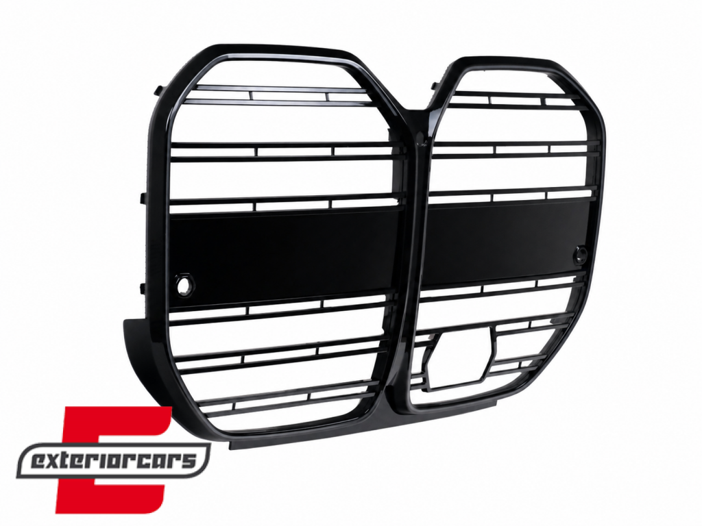 Prednja maska M4 dizajn + LED (piano crna) / BMW serije 4 G26 Gran Coupe (2021-2026) - Slika 3