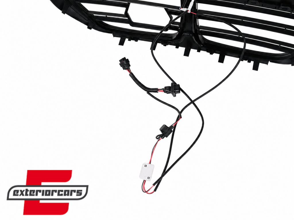 Prednja maska M4 dizajn + LED (piano crna) / BMW serije 4 G26 Gran Coupe (2021-2026) - Slika 6