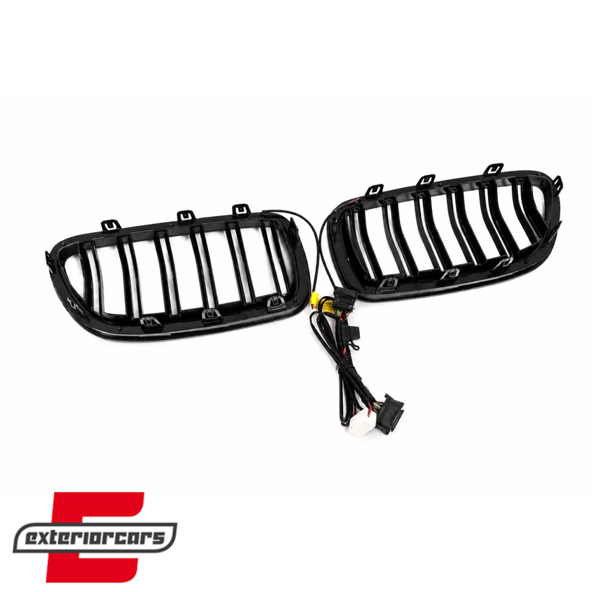 Prednja maska M5 look + LED (piano crna) / BMW serije 5 F10 F11 (2010-2017) - Slika 5