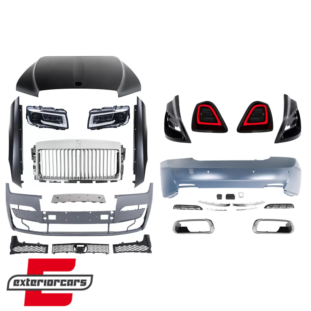 Bodykit za pretvorbu u 2025 dizajn / Rolls Royce Ghost I RR4 (2009-2014)