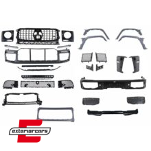 Bodykit za pretvorbu u G63 B dizajn (chrome maska) / Mercedes G-klasa W465 (2024-)