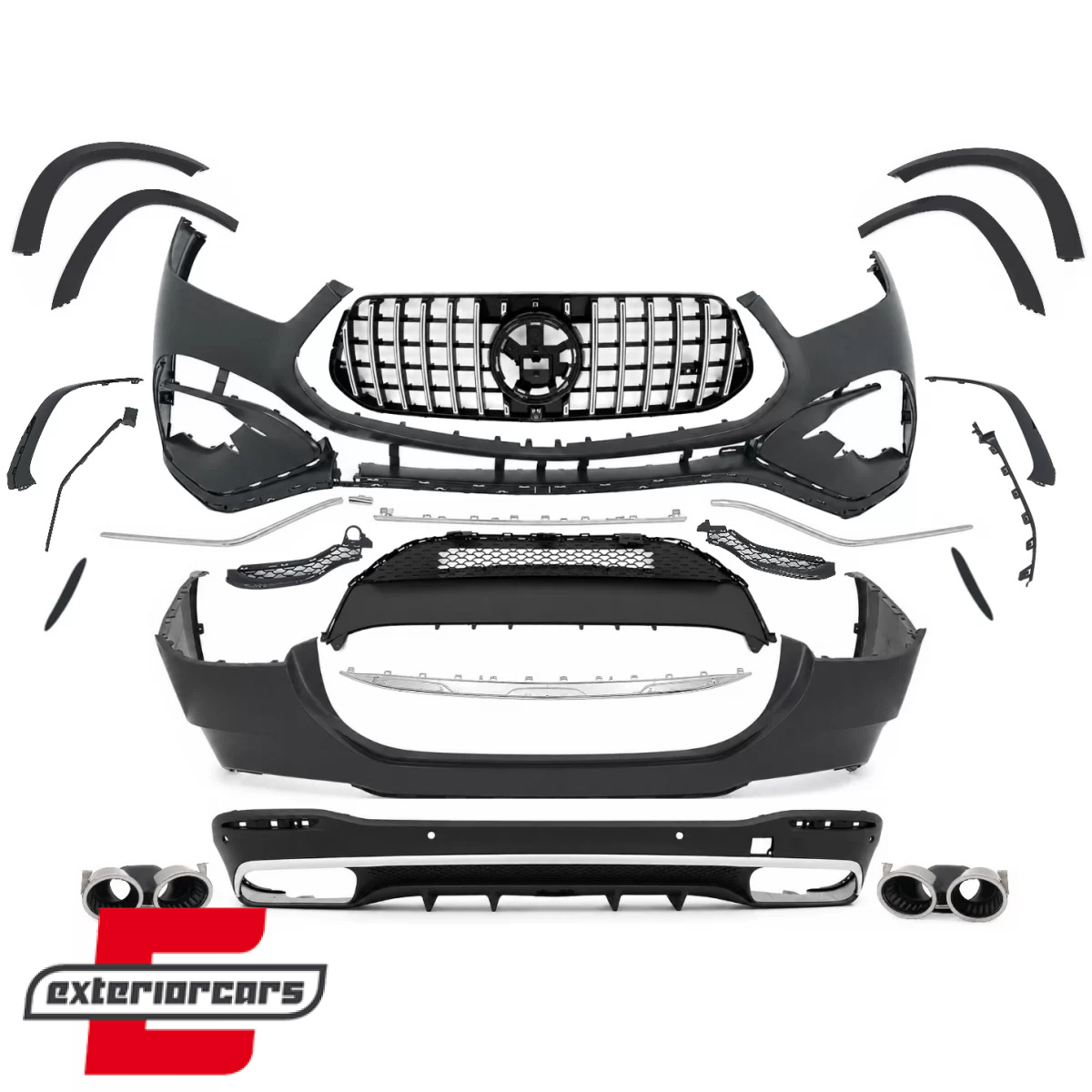 Bodykit GLE53 AMG dizajn / Mercedes GLE SUV Coupe C167 (2019-06.2023)