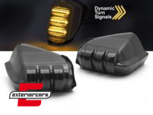 Žmigavci u retrovizoru LED SEQ (smoke) / Mercedes Sprinter (2006-2018) VW Crafter (2006-2016)