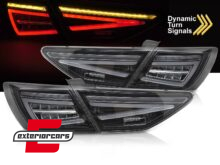 Full LED stražnja svjetla SEQ žmigavci (crna) / Seat Leon 5F Hatchback (2012-2020)