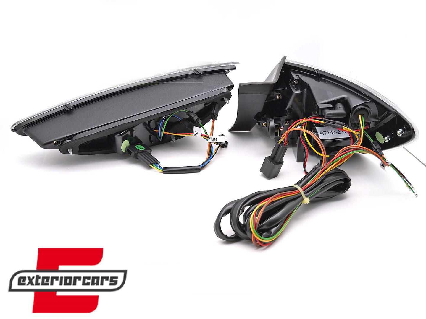 Full LED stražnja svjetla SEQ žmigavci (crna) / Seat Leon 5F Hatchback (2012-2020) - Slika 5