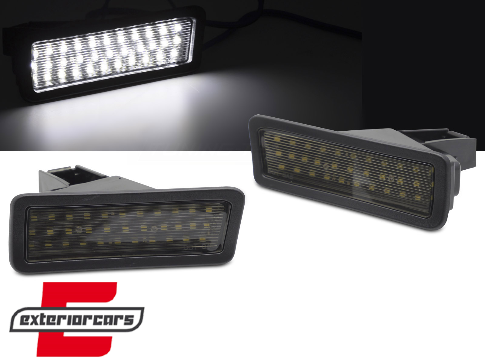 LED svjetla registarske tablice (smoke) / Dodge RAM 1500 (2019-2026)