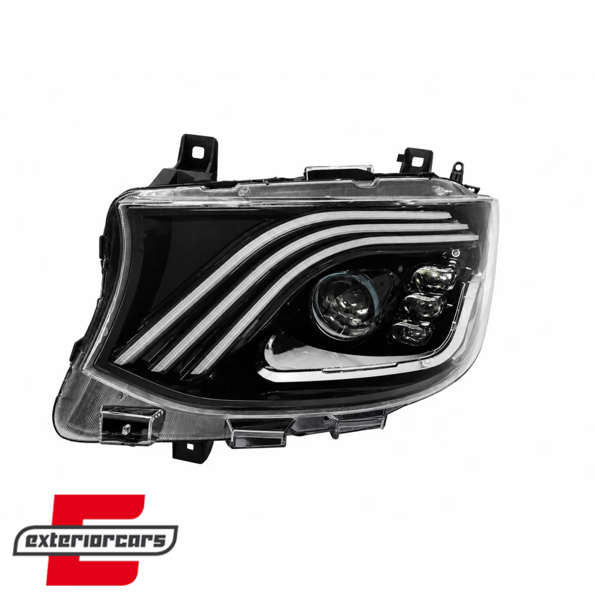Full LED prednji farovi (crna) / Mercedes Sprinter W907 W910 (2019-2023) - Slika 2