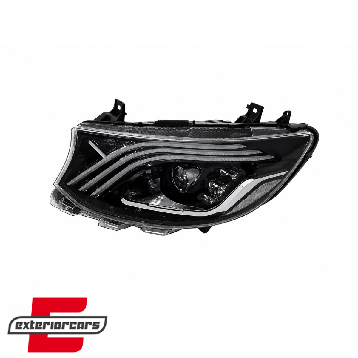 Full LED prednji farovi (crna) / Mercedes Sprinter W907 W910 (2019-2023) - Slika 5