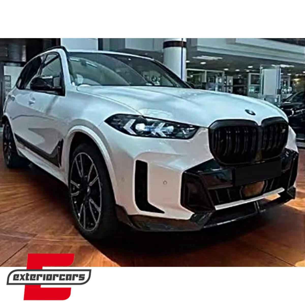 Prednji nastavak branika M Performance dizajn (piano crna) / BMW X5 G05 LCI (2023-2026) - Slika 9